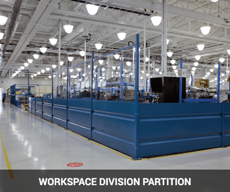 steel partition with lexan
