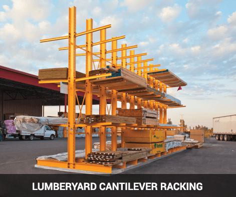 Lumber Yard Cantilever Rack