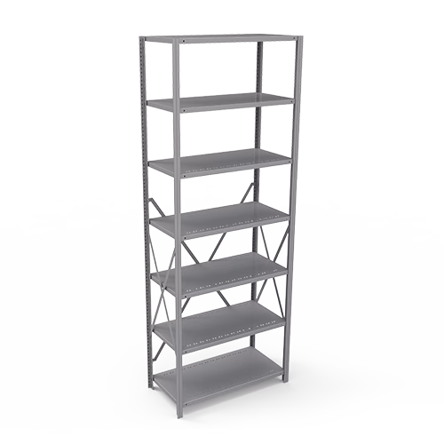 Interlok boltless steel shelving open unit